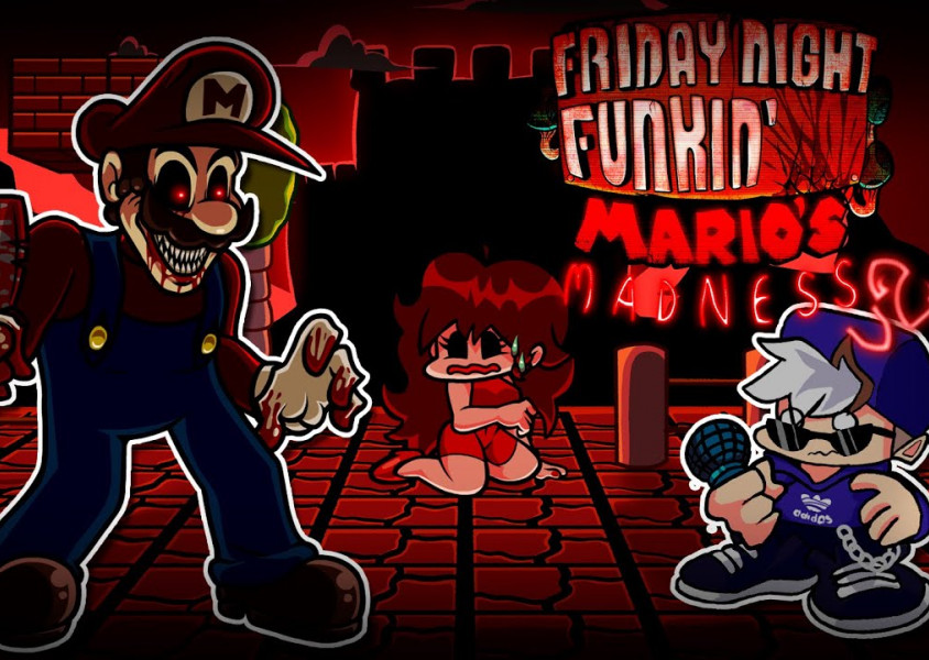 FNF vs Mario’s Madness V2