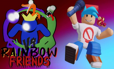 FNF vs Rainbow Friends