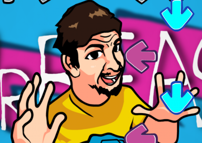 FNF Vs. MrBeast: Attack of the Killer Beast