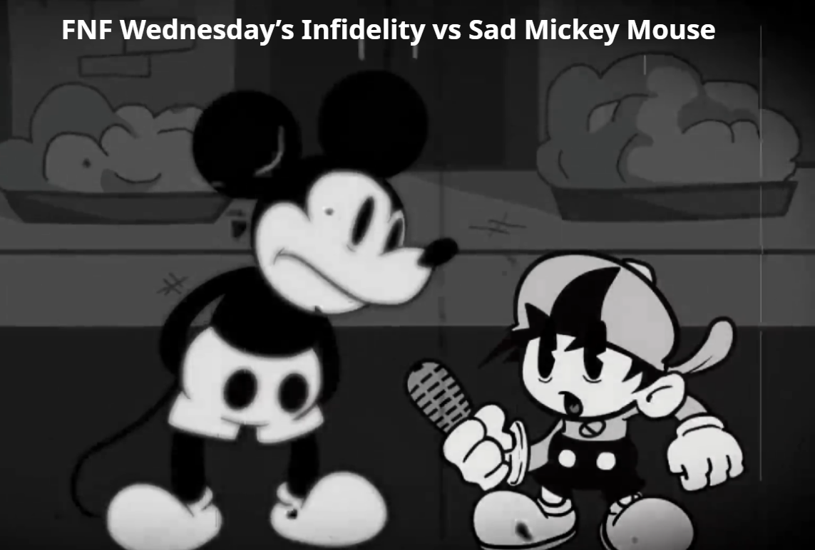 Play FNF Wednesday’s Infidelity vs Sad Mickey Mouse mod